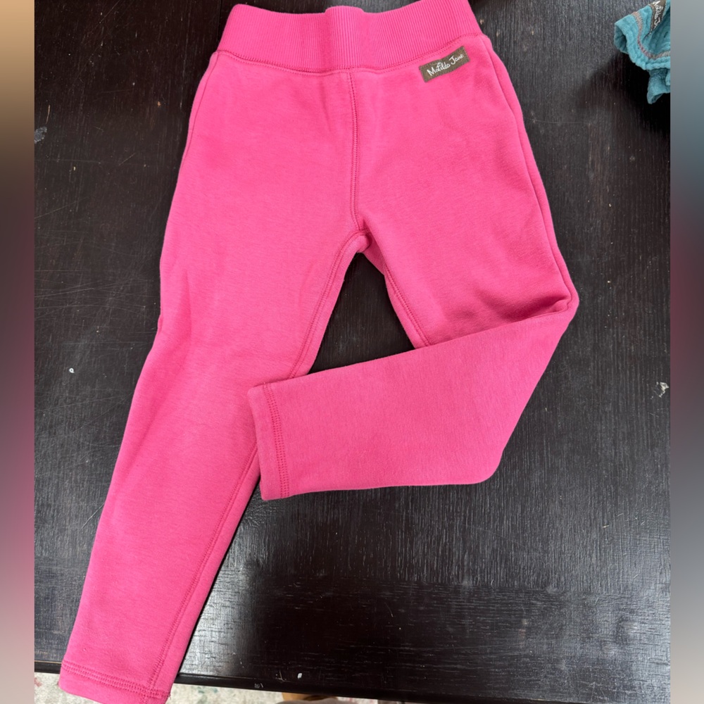 Matilda Jane - (Moments with You) Idle Day Pink Thick Leggings |Size 6|